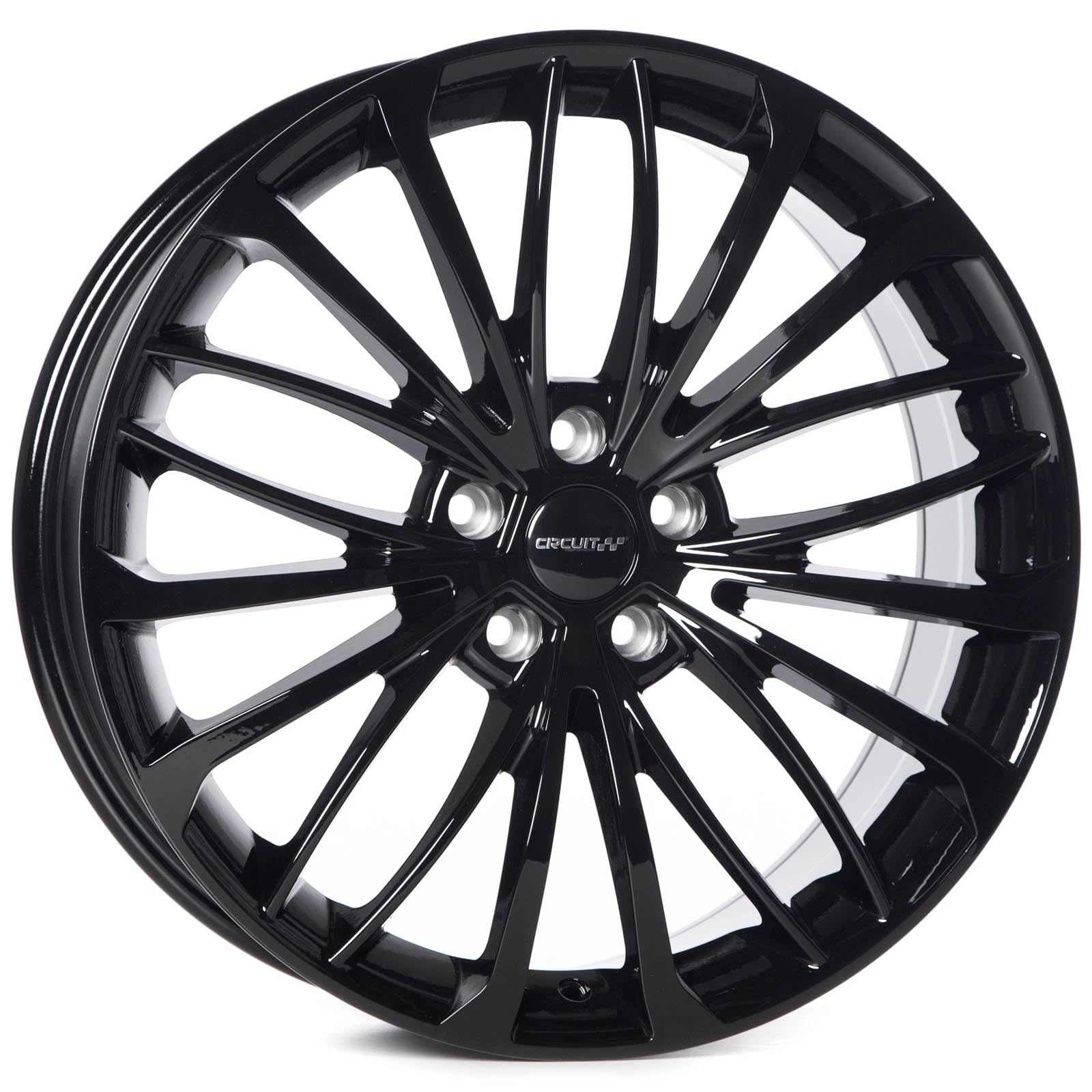 Circuit Performance CP36 19x8 Wheel Gloss Black 5x114.3 Bolt Pattern, 19 Inch, 40mm Offset, 73.1mm Compatible with Honda Accord, Civic, CRV, Nissan Altima, Toyota Camry etc