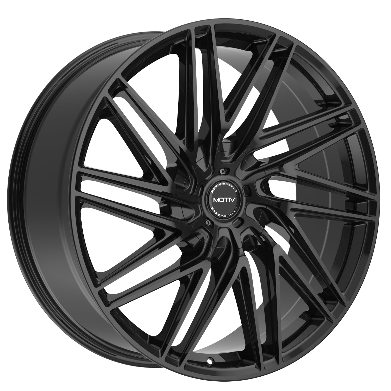 Motiv 429B Align Gloss Black Wheel (18 x 8. inches /5 x 114 mm, 40 mm Offset)