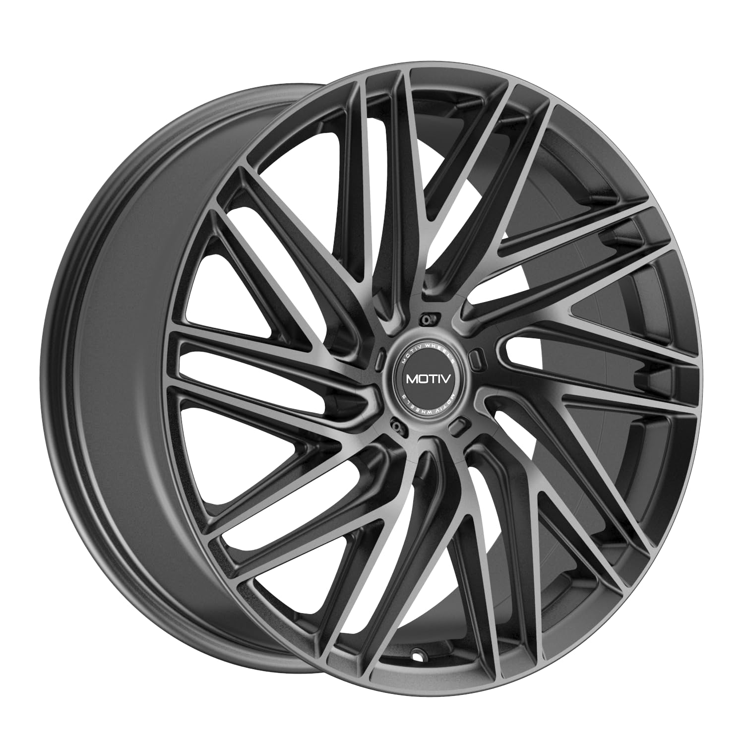 Motiv 429G 18x8 5x4.5"/5x120 +40mm Gunmetal Wheel Rim 18" Inch