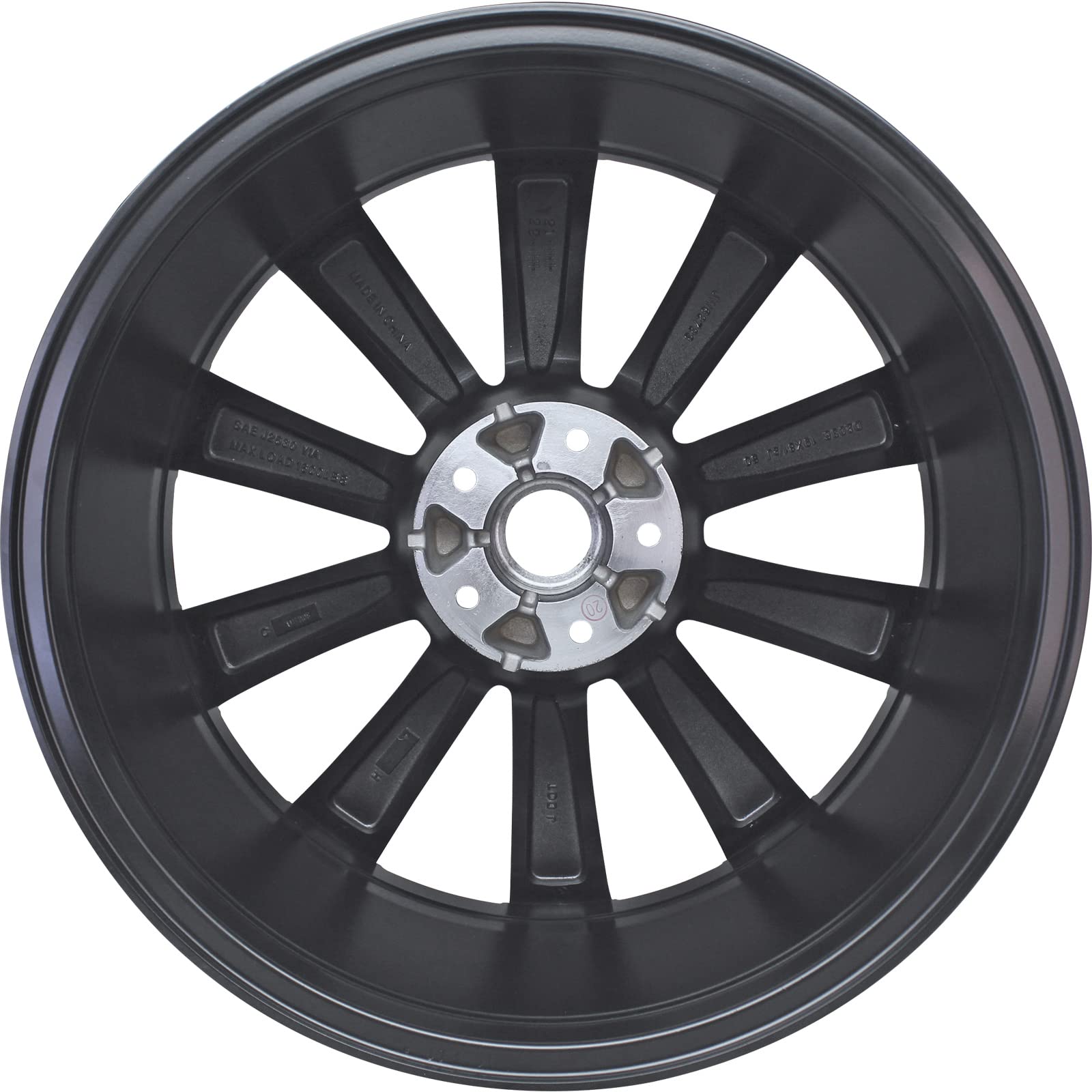 New 19x8.5" 19 Inch Gloss Black Aluminum Alloy Wheel Rim for Nissan Maxima 2016 2017 2018 2019 2020 2021 2022 | ALY62723U46N | Direct Fit - OE Stock Specs