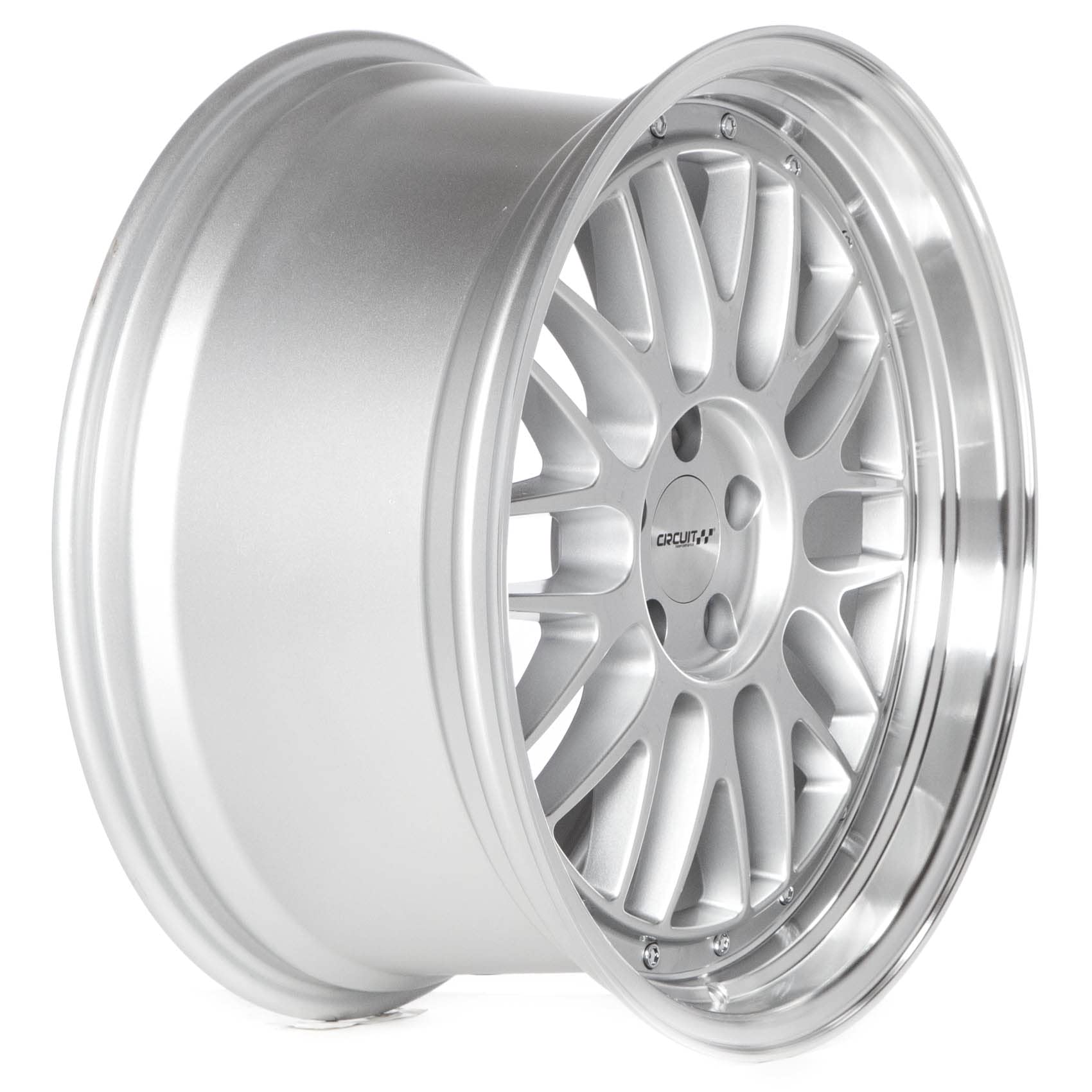 Circuit Performance CP30 19×9.5 Gloss Silver 5×114.3 [+35mm] Wheel Compatible with Honda Accord, Civic, Toyota Camry, Infiniti G35 G37